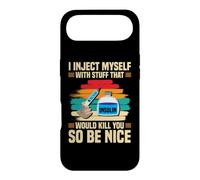 Funny Diabetic Type 1 Diabetes T1D I Inject Myself Insulin Case for iPhone Air