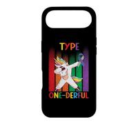 Funny Diabetic Type 1 Diabetes T1D Type One-Derful Unicorn Case for iPhone Air