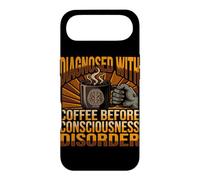 Funny Diagnosis Coffee Before Consciousness Disorder Case for iPhone Air