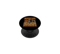 Funny Diagnosis Coffee Before Consciousness Disorder PopSockets Adhesive PopGrip