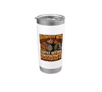 Funny Diagnosis Coffee Before Consciousness Disorder Stainless Steel Insulated Tumbler