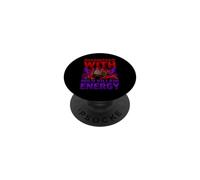 Funny Diagnosis Diagnosed With Mild Villain Energy PopSockets Adhesive PopGrip