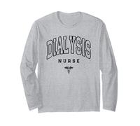 Funny Dialysis Nurse Nephrology Nursing Day And Nurse Week Long Sleeve T-Shirt