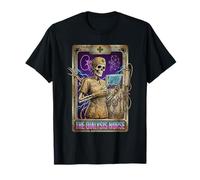 Funny Dialysis Nurse Skeleton Tarot Card T-Shirt