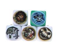 Funny Dices Figure Face Resin Halloween Table Game Set Props, Weird Figure for Table Game Halloween