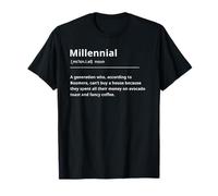Funny Dictionary Definition Millennial T-Shirt