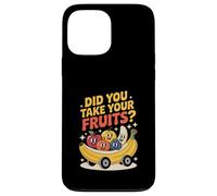 Funny Did You Take Your Fruits Retro Cartoon Case for iPhone 13 Pro Max
