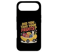 Funny Did You Take Your Fruits Retro Cartoon Case for iPhone Air