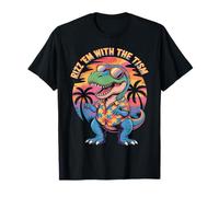 Funny Dino RIZZ EM with TISM T-Rex Autism Teacher Stimming T-Shirt