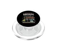 Funny Dinosaur Math Humor Nerdy Classroom Math Teacher PopSockets PopGrip for MagSafe