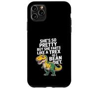 Funny Dinosaur Saying Shes Pretty But Farts Like TRex Case for iPhone 11 Pro Max