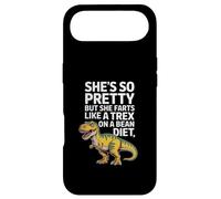 Funny Dinosaur Saying Shes Pretty But Farts Like TRex Case for iPhone Air