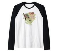 Funny Dinosaur Stop Clicking That Sarcastic Humor Raglan Baseball Tee