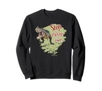 Funny Dinosaur Stop Clicking That Sarcastic Humor Sweatshirt