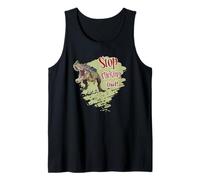 Funny Dinosaur Stop Clicking That Sarcastic Humor Tank Top