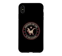 Funny Dinosaurs Are Fake Do Your Research! Truther Design Case for iPhone XS Max