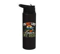 Funny Disc-Golf I Am Not Lost I Am Looking for My Disc Stainless Steel Insulated Water Bottle