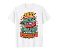 Funny Disc Golf Player Frisbee Golfing Banging Chains T-Shirt
