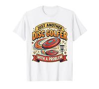 Funny Disc Golf Player Frisbee Golfing Banging Chains T-Shirt