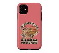 Funny Divorce Humor Done with Self-Care Time for Others Harm Case for iPhone 11