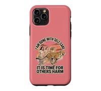 Funny Divorce Humor Done with Self-Care Time for Others Harm Case for iPhone 11 Pro