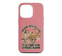Funny Divorce Humor Done with Self-Care Time for Others Harm Case for iPhone 13 Pro