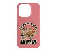 Funny Divorce Humor Done with Self-Care Time for Others Harm Case for iPhone 14 Pro