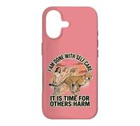 Funny Divorce Humor Done with Self-Care Time for Others Harm Case for iPhone 17