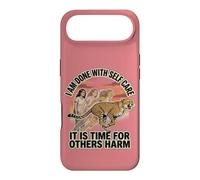 Funny Divorce Humor Done with Self-Care Time for Others Harm Case for iPhone Air