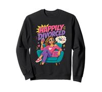 Funny Divorce Joke Divorced Single Women Divorcee Sweatshirt