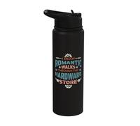Funny DIY Present, Romantic Walks Through The Hardware Store Stainless Steel Insulated Water Bottle