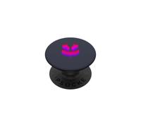 Funny DJ Mallow's SmilingFace Red/Purple PopSockets Adhesive PopGrip