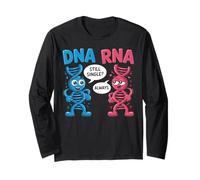 Funny DNA RNA Always Single Biology Joke Gifts for Men Women Long Sleeve T-Shirt