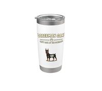 Funny Doberman Game Dog Lover Gift Stainless Steel Insulated Tumbler