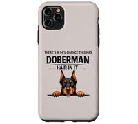Funny Doberman Pinscher Dog Mom Shedding Humor Quote Case for iPhone 11 Pro Max