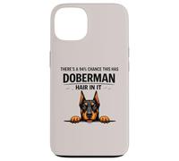 Funny Doberman Pinscher Dog Mom Shedding Humor Quote Case for iPhone 13