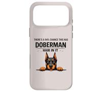 Funny Doberman Pinscher Dog Mom Shedding Humor Quote Case for iPhone 17 Pro Max