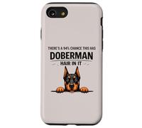 Funny Doberman Pinscher Dog Mom Shedding Humor Quote Case for iPhone SE (2020) / 7/8