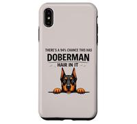 Funny Doberman Pinscher Dog Mom Shedding Humor Quote Case for iPhone XS Max