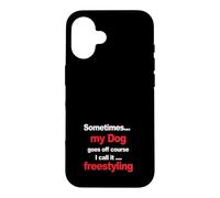 Funny Dog Agility - when my dog goes off course, freestyling Case for iPhone 16