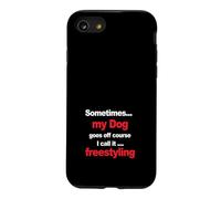 Funny Dog Agility - when my dog goes off course, freestyling Case for iPhone SE (2020) / 7/8
