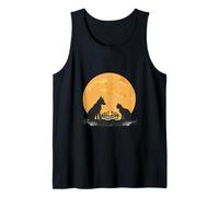 Funny Dog and Cat Play Chess | Animal Chess Player Tank Top