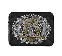 Funny Dog and Wolf 13” Quilted Laptop Sleeve Case Soft Notebook Protector Bag Computer Carrying Case