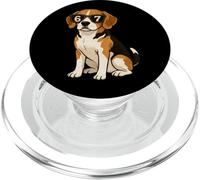 Funny Dog Beagle Sunglasses 67 Six Seven Meme PopSockets PopGrip for MagSafe