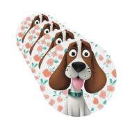 funny dog Car Air Freshener Cards for Women Men 4 Pack Cute Car Accessories Long Lasting Scent Car Diffuser Hanging Auto Aromatherapy Tablets Car Fresheners Gifts