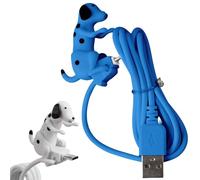 Funny Dog Charging Cable - Dog Humping Phone Charger USB Cable for Android Type-C, Humping/Anxiety Dog Charger Android, Fast Charging, Portable Dog Toy Charger for Various Models Phones (Blue)