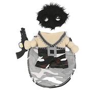 Funny Dog Clothes, Soft Comfortable Polyester Pet Outfit, Multicolor - Breathable Fabric, Stylish Design, Ideal for Parties and Daily Wear (L)