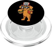 Funny Dog Doggy Dad Tax Joke Design Gift Men Women Kids PopSockets PopGrip for MagSafe