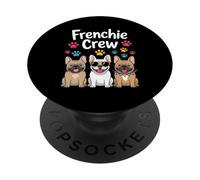 Funny Dog French Bulldog Humor Dogs Puppy Puppies PopSockets Adhesive PopGrip