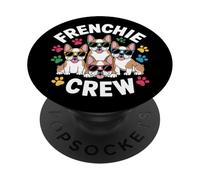 Funny Dog French Bulldog Humor Dogs Puppy Puppies PopSockets Adhesive PopGrip